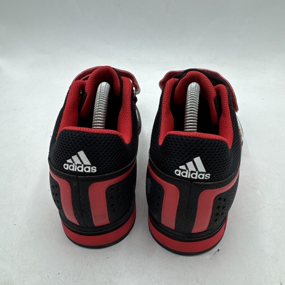 Adidas Powerlift 2.0‎ Mens 6.5 Q33821 Black Leather Training Shoes Sneakers - Picture 4 of 8